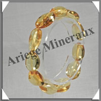 AMBRE - Bracelet Perles Baroques - Citron - Perles de 15  20 mm - 18 cm - L002