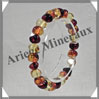 AMBRE - Bracelet Perles Baroques - Multicolore - Perles de 7 à 9 mm - 18 cm - L007 Baltique