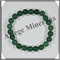 AVENTURINE - Bracelet Promotion - Perles de 8 mm - Montage Elastique - W