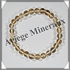 CITRINE (Chauffée) - Bracelet Promotion - Perles de 7 mm - Montage Elastique - W Inde