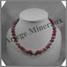 AGATE AFRICAINE - Collier Perles 10 mm - 45 cm - C004 Namibie