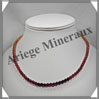AMBRE - Collier Perles 4 mm - Multicolore en dégradé - 44 cm - M002 Baltique