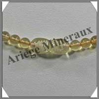 AMBRE - Collier Perles 4 mm - Multicolore en dgrad - 44 cm - M003