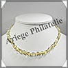 AMBRE - Collier Perles Baroques - Citron - 46 cm - L010 Baltique