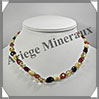 AMBRE - Collier Perles Baroques - Multicolore - 46 cm - L014 Baltique