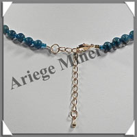 APATITE - Collier Perles 6 mm - 48 cm - M001