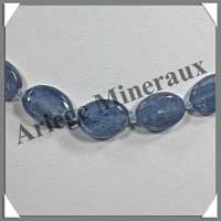 CYANITE - Collier Compos - 29 Ovales 14x10 mm - 46 cm - C002