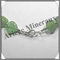 PERIDOT (Olivine) - Collier Compos - Nuggets 20x12 mm - 47 cm - C001