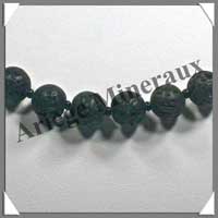 TECTITE - Collier Perles 10 mm - 49 cm - C001